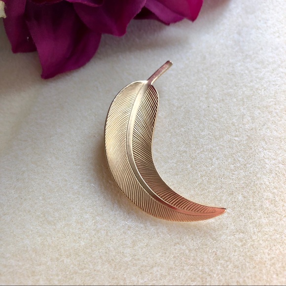 Vintage-Feather Brooch- VINTAGE - Picture 3 of 6